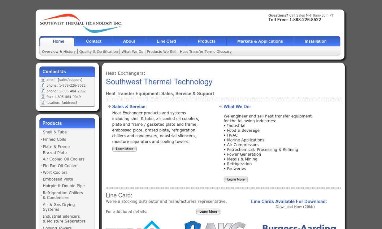 Southwest Thermal Technology Inc.