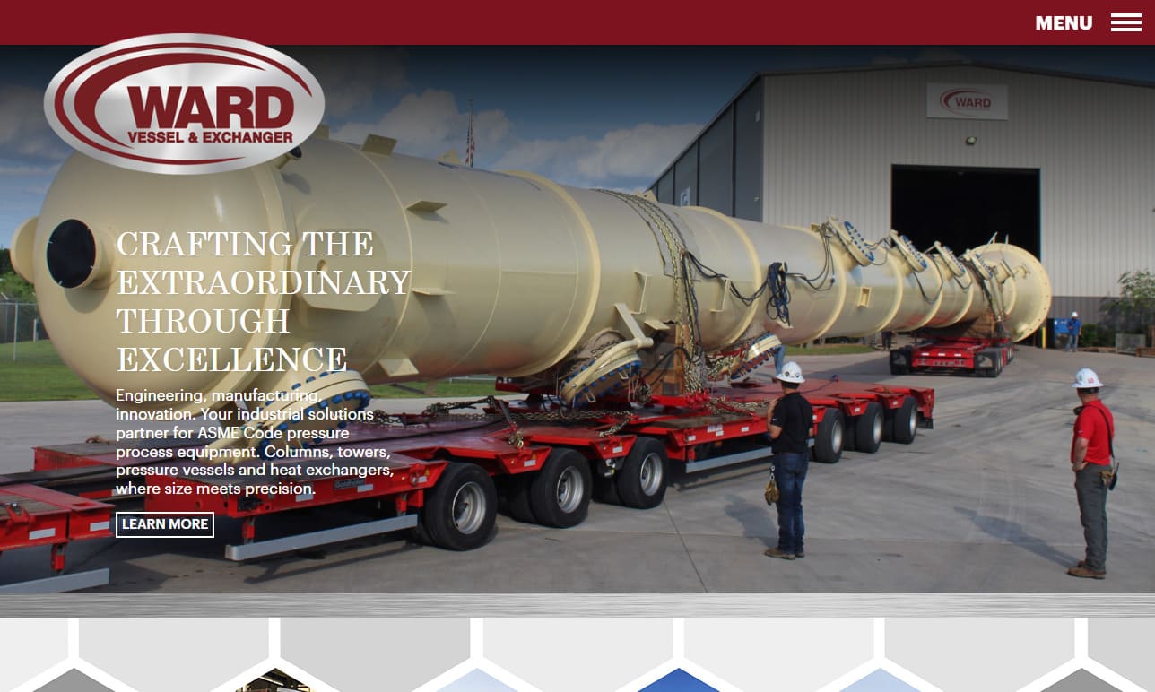 Ward Vessel and Exchanger Corporation Ward Vessel and Exchanger Corporation